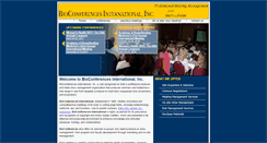 Desktop Screenshot of bioconferences.com